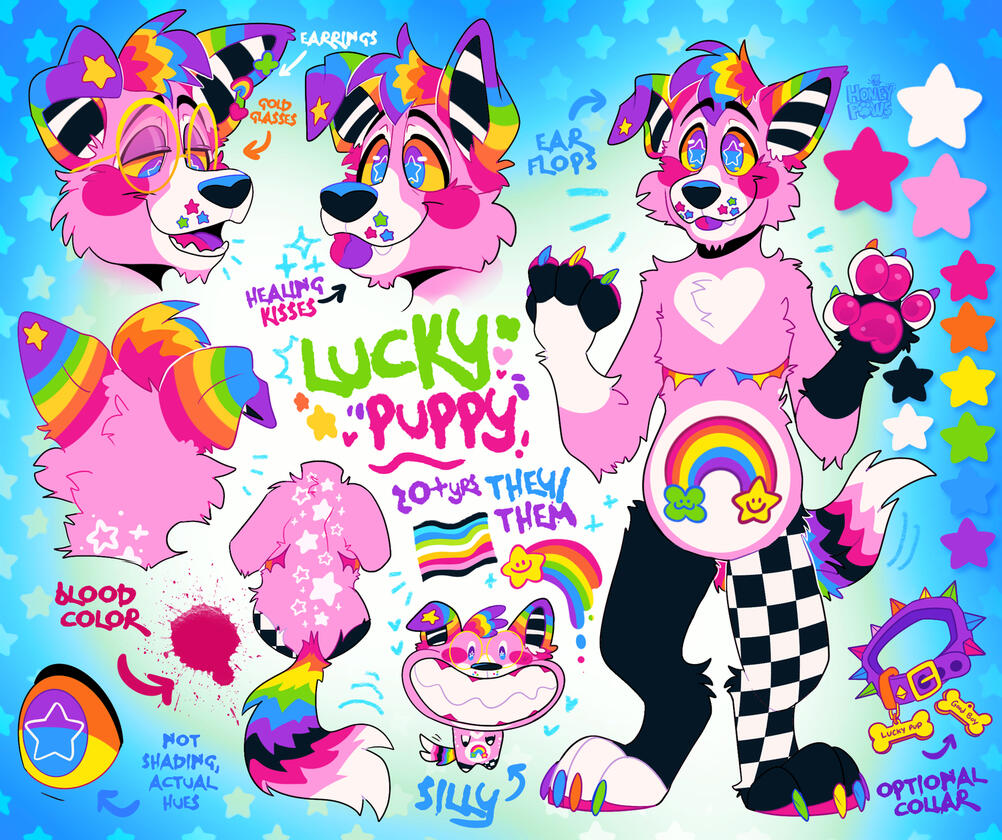 furry ref sheet